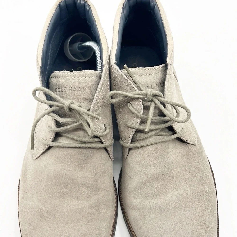 Cole Haan Men’s Berkshire Chukka Boots size 11.5 Gray NWOT